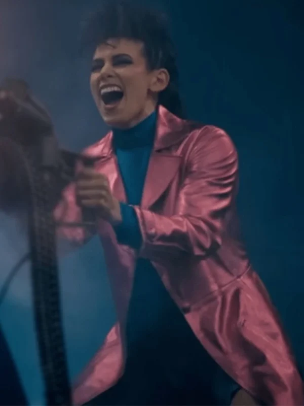 The Beekeeper(Movie 2024) Emmy Raver-Lampman Purple Coat