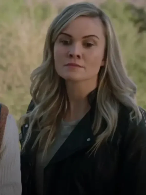 The Bell Keeper 2023 Cathy Marks Black Leather Jacket