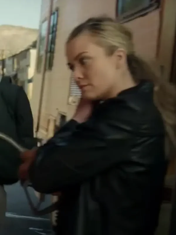 The Bell Keeper 2023 Cathy Marks Black Leather Jacket