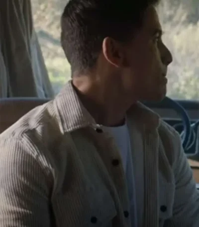The Bell Keeper Mike Manning White Corduroy Jacket