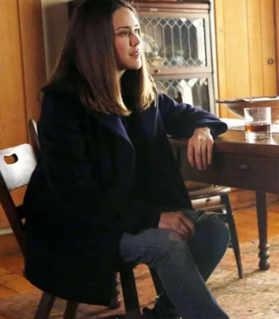 The Blacklist Elizabeth Keen Blue Wool Coat Jacket