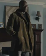 The Blacklist Hisham Tawfiq Green Trench Coat