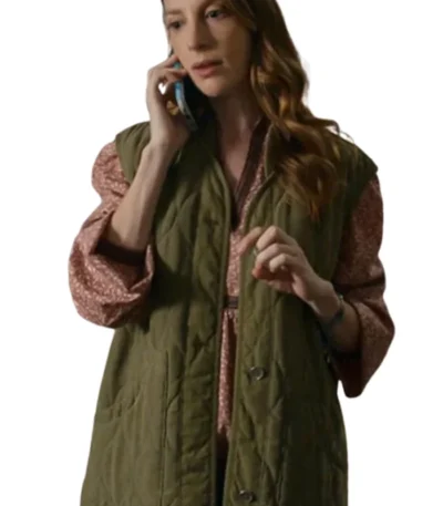 The Blacklist Kendall Bostwick Green Vest
