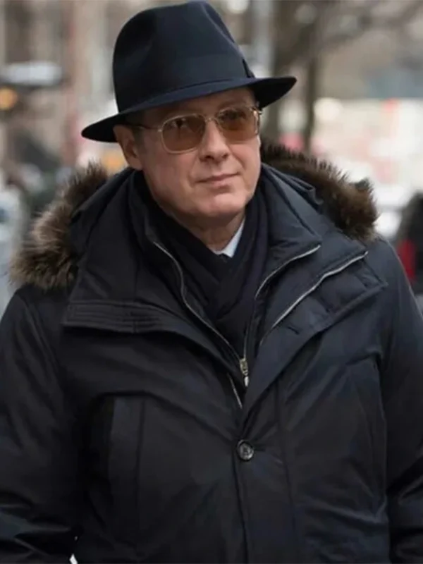 The Blacklist Raymond Reddington Black Hood Coat