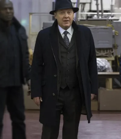The Blacklist Raymond Reddington Wool Black Coat