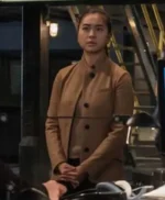 The Blacklist S08 Alina Park Brown Blazer Jacket