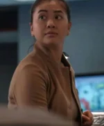The Blacklist S08 Alina Park Brown Blazer Jacket