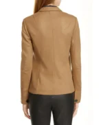 The Blacklist S08 Alina Park Brown Blazer Jacket