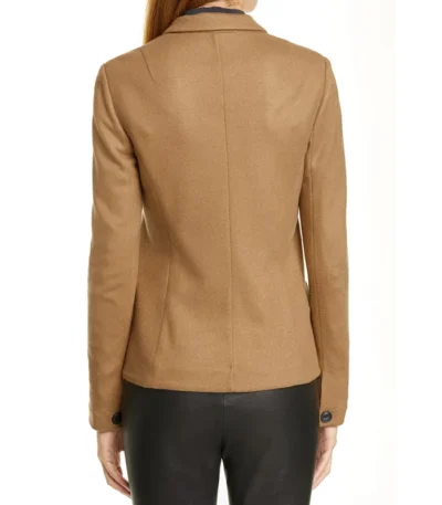 The Blacklist S08 Alina Park Brown Blazer Jacket