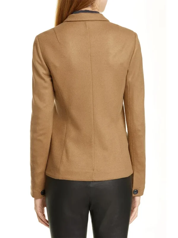 The Blacklist S08 Alina Park Brown Blazer Jacket