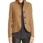 The Blacklist S08 Alina Park Brown Blazer Jacket