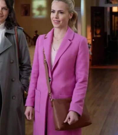 The Blessing Bracelet 2023 Amanda Schull Pink Coat