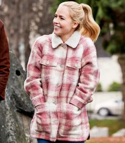 The Blessing Bracelet Amanda Schull Plaid Coat