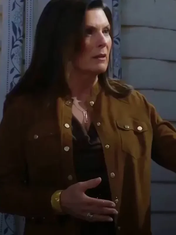 The Bold and the Beautiful Sheila Carter Suede Jacket