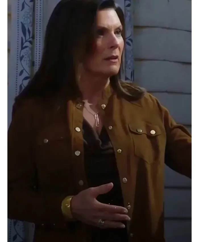 The Bold and the Beautiful Sheila Carter Suede Jacket The Bold and the Beautiful Sheila Carter Suede Jacket
