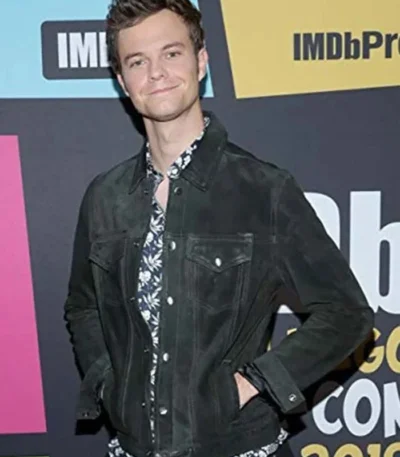 The Boys Jack Quaid Black Jacket