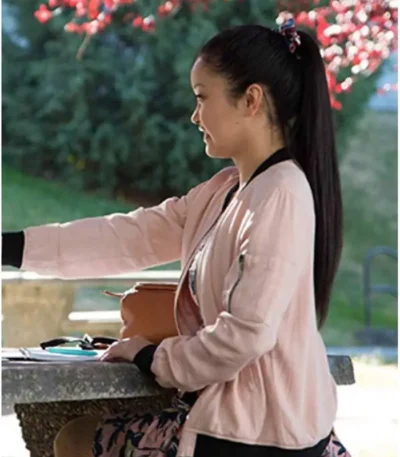 The Boys Lana Condor Pink Jacket