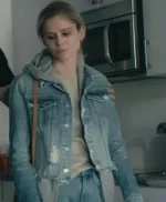 The Boys S03 Erin Moriarty Sky Blue Denim Trucker Jacket