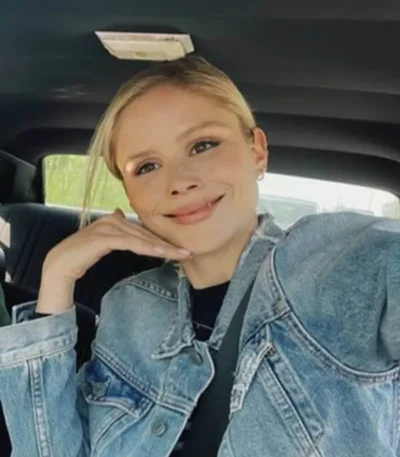 The Boys S03 Erin Moriarty Sky Blue Denim Trucker Jacket