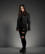 The Boys S03 Kimiko Miyashiro Dark Blue Denim Jacket