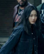 The Boys S03 Kimiko Miyashiro Dark Blue Denim Jacket
