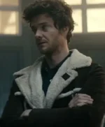 The Boys S05 Jack Quaid Black Suede Shearling Jacket