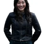 The Boys S05 Kimiko Miyashiro Leather Jacket