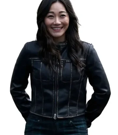 The Boys S05 Kimiko Miyashiro Leather Jacket