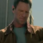 The Bricklayer 2024 Aaron Eckhart Brown Cotton Jacket