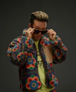 The Brothers Sun 2024 Joon Lee Floral Print Fleece Zip-Up Jacket