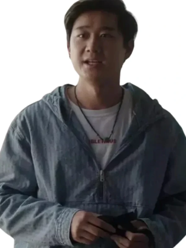 The Brothers Sun 2024 Sam Song Li Blue Anorak Jacket