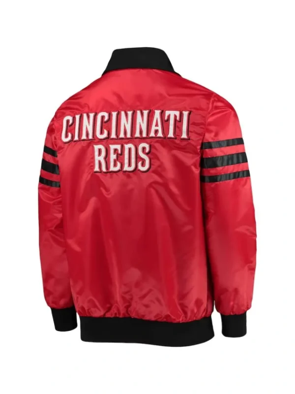 Cincinnati Reds The Captain II Varsity Satin Jacket