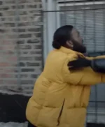 The Chi Luke James S05 Yellow Puffer Jacket