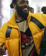 The Chi Luke James S05 Yellow Puffer Jacket