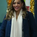 The Chi S05 Tai Davis Navy Long Coat