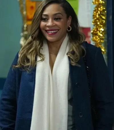 The Chi S05 Tai Davis Navy Long Coat