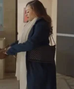 The Chi S05 Tai Davis Navy Long Coat
