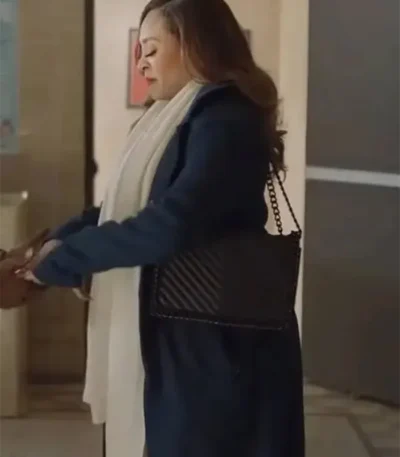 The Chi S05 Tai Davis Navy Long Coat