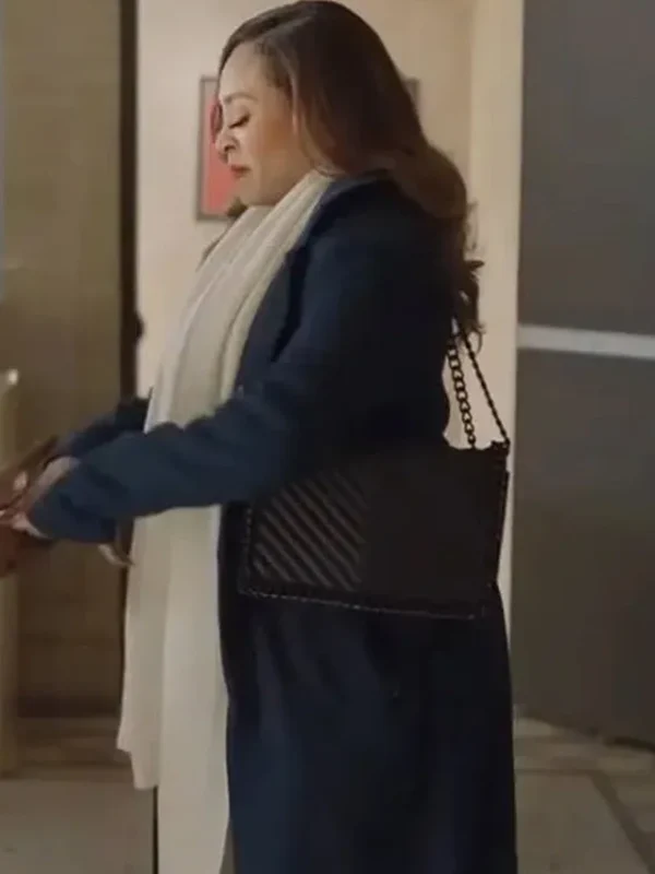 The Chi S05 Tai Davis Navy Long Coat