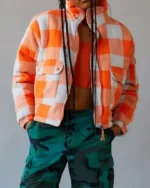 The Chi S05 Tiffany Orange Checkered Jacket