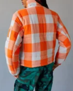 The Chi S05 Tiffany Orange Checkered Jacket