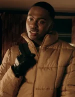 The Chi Season 6 Bakari Yellow Quitled Jacket