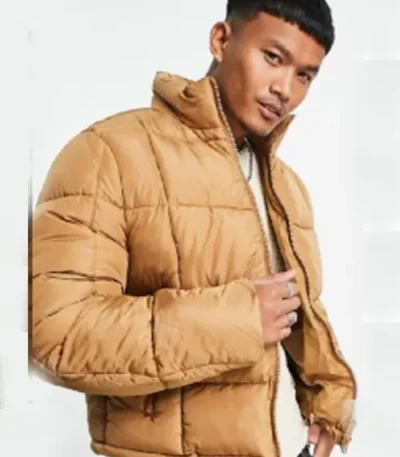 The Chi Season 6 Bakari Yellow Quitled Jacket