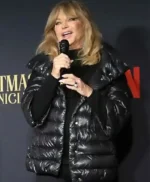 The Christmas Chronicles 2 Goldie Hawn Black Puffer Jacket