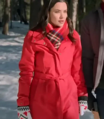 The Christmas Retreat 2022 Rhiannon Fish Red Coat