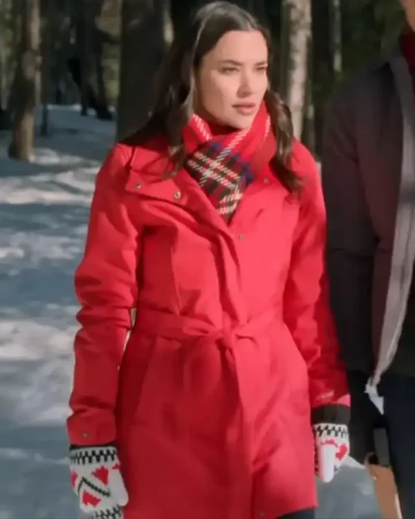 The Christmas Retreat 2022 Rhiannon Fish Red Coat