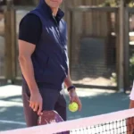 The Company You Keep Milo Ventimiglia Blue Vest