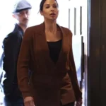 The Company You Keep S01 Daphne Finch Brown Blazer