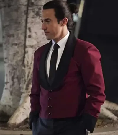 The Company You Keep S01 Milo Ventimiglia Maroon Blazer