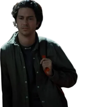 The Consultant 2023 Nat Wolff Cotton Jacket